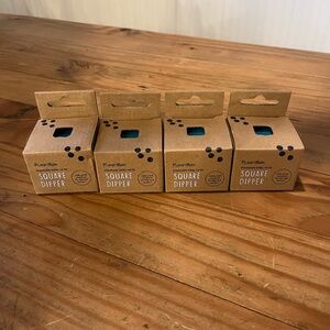 PlanetBox Square Dipper Containers Set of 4